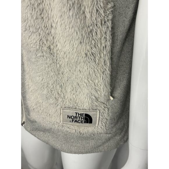 The North Face Gray Fleece Zip Vest Size M Outdoor Hiking Women's - Picture 3 of 10